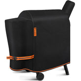 GuardKove vista frontal de la funda protegiendo parrilla, protección completa