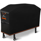 GuardKove vista frontal cubriendo Blackstone 28" para proteger del clima