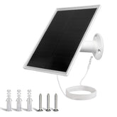 gulisot panel frontal mostrando la placa solar, energía continua para cámaras