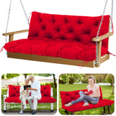 GZXAGZJ cojín frontal rojo muestra diseño y confort