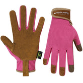 HANDLANDY guantes frontal con empaque mostrando diseño y tallas, protección fiable