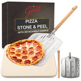 Hans Grill piedra frontal empaquetada muestra calidad y protección