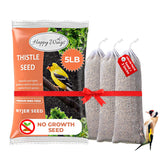 Happy Wings sachet frontal mostrando 5 lb para alimentación prolongada