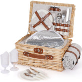 HappyPicnic canasta frontal mostrando diseño y asa resistente