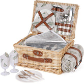 HappyPicnic cesta frontal con kit completo ideal para salidas