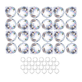 HDCRYSTALGIFTS bola de cristal frontal mostrando claridad y brillo