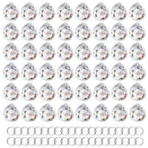 HDCRYSTALGIFTS frente del paquete con 48 prismas mostrando contenido brillante