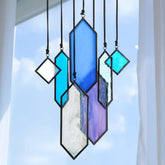 HDCRYSTALGIFTS panel frontal azul mostrando diseño y brillo