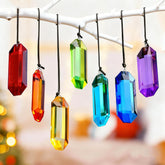 HDCRYSTALGIFTS prismas frontal mostrando brillo decorativo