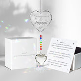 HEGELDA adorno corazón en caja blanca listo para regalar y sorprender