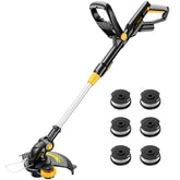 HEINPRO vista frontal de la desbrozadora compatible DeWalt, portátil y ligera