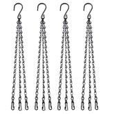 HHTHH paquete frontal de 4 cadenas negras resistente y duradera