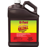Hi-Yield botella frontal 1 gal mostrando etiqueta y cobertura amplia