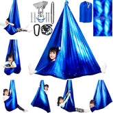 HiCamer columpio frontal color estrella azul mostrando forma envolvente y confort