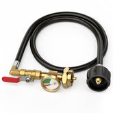 HICOOI adaptador frontal mostrando diseño y conexiones, seguridad al rellenar