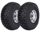 HLHgirl rueda frontal 15x6.00-6 vista frontal que muestra ajuste fácil
