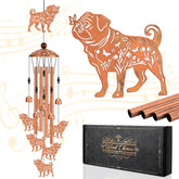 Hoemwarm vista frontal del diseño pug con encanto decorativo