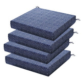 HOMELYSIAN cojin delantero Digby Indigo mostrando acabado y color para estética de patio
