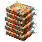 HOMELYSIAN cojin frontal paisley mostrando estilo y comodidad duradera