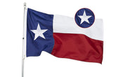 Homissor bandera frontal mostrando colores vivos y diseño auténtico