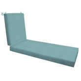 Honeycomb vista frontal del cojín sobre chaise, mejora estética y confort