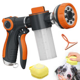 Hongmai pistola frontal mostrando construcción robusta y control ergonómico
