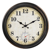 Horizent reloj exterior frontal mostrando diseño vintage y legibilidad