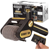 Horsepower Giddy Up Gold frontal mostrando diseño dorado y robusto, limpieza eficiente