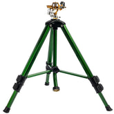 Hourleey vista frontal del aspersor robusto con montaje estable