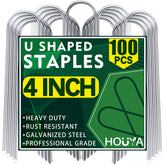houya pack frontal de 100 clavijas U resistentes y ordenadas