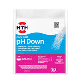 HTH frente del empaque 5 lb mostrando el producto y beneficios