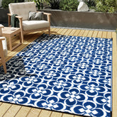 HUGEAR alfombra frontal con diseño Blue Clover, aporta estilo exterior
