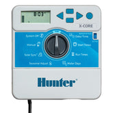 Hunter X-Core XC600i frontal mostrando pantalla y puertos, instalación rápida