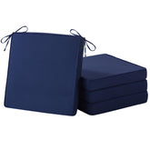 IASEAHK vista frontal del set de 4 cojines mostrando acabado elegante y protección