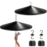 iBorn protector frontal montado en poste, evita acceso de ardillas