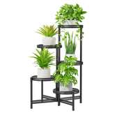 iDavosic.ly soporte frontal cinco niveles, muestra varias plantas con orden