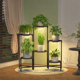 iDavosic.ly vista frontal del soporte mostrando seis niveles y aspecto elegante