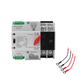 IGEYAPA vista frontal del ATS 63A con controles y LEDs para diagnóstico rápido