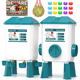 INNOLAND comedero y bebedero frontal, solución completa para ahorro de tiempo