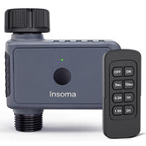 Insoma temporizador frontal mostrando pantalla y controles, facilita programación