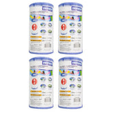 Intex filtro 29000E frontal mostrando ranuras y ajuste compatible
