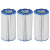 Intex paquete frontal mostrando los tres cartuchos y la compatibilidad