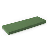 IPYNBAP cojín frontal en army green mostrando tamaño y acabado, ideal para exteriores