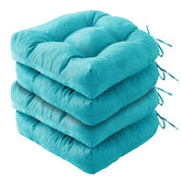 IPYNBAP cojín frontal en color teal mostrando acabado tufted y comodidad