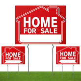 ISIYHCC cartel frontal Home For Sale resaltando visibilidad