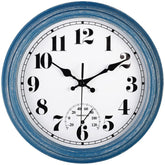 JENLYSTIME vista frontal del reloj azul, lectura clara a distancia