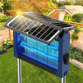 jepwe vista frontal del zapper mostrando diseño compacto y beneficio antiinsectos