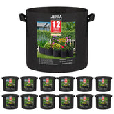 JERIA paquete frontal de 12 bolsas de cultivo, solución compacta