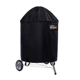 Jiesuo funda frontal cubriendo parrilla Weber, protección completa