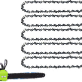 JINFFR empaque frontal pack de cinco cadenas, solución de recambio práctica